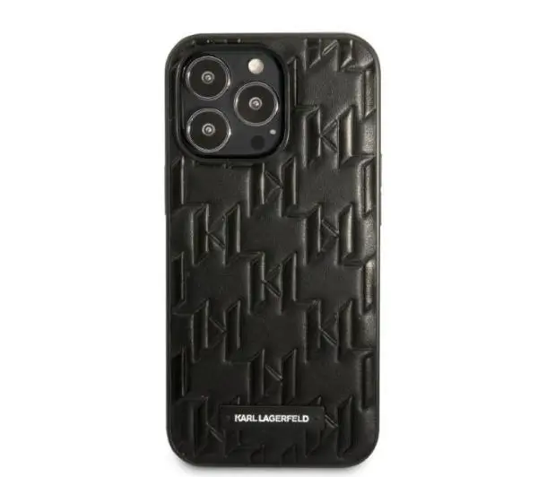 Karl Lagerfeld Monogram Plaque KLHCP13XMNMP1K do iPhone 13 Pro Max