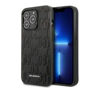 Karl Lagerfeld Monogram Plaque KLHCP13XMNMP1K do iPhone 13 Pro Max