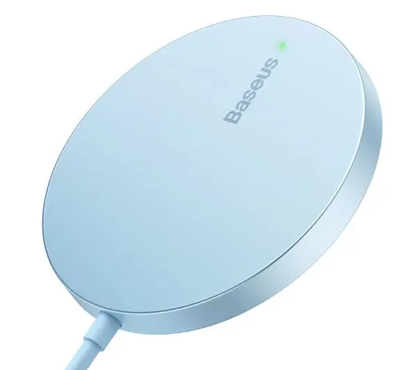 Baseus Simple Mini3 MagSafe 15W Niebieski