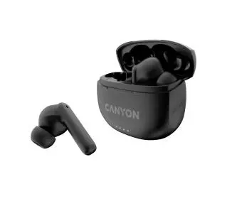 Canyon TWS-8 ENC Dokanałowe Bluetooth 5.3 Czarny