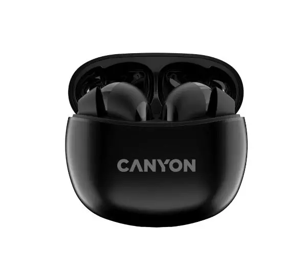 Canyon TWS-5 Dokanałowe Bluetooth 5.2 Czarny