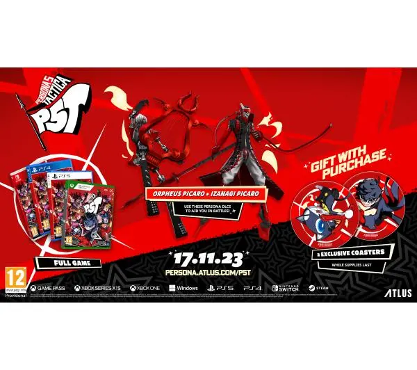 Persona 5 Tactica Gra na Nintendo Switch