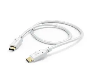 Hama USB-C do USB-C 1,5 m Biały