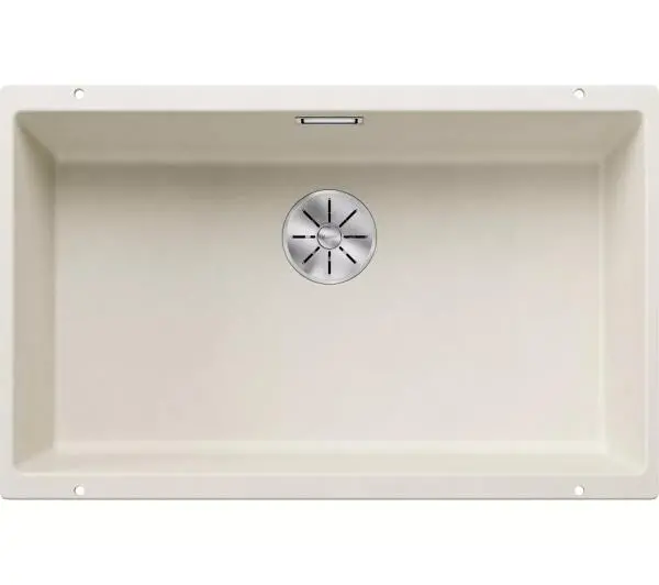 Zlewozmywaki kuchenne - Blanco SUBLINE 700-U LEVEL 527173 Granitowy Biały
