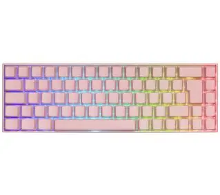 Deltaco GAM-100-P-UK Kailh Red Różowy - Kup na Raty - RRSO 0%