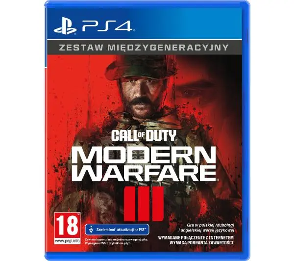 Call of Duty: Modern Warfare III Gra na PS4 (Kompatybilna z PS5)