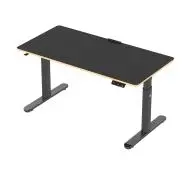 Ultradesk PULSAR 120cm Regulacja wysokości Czarny
