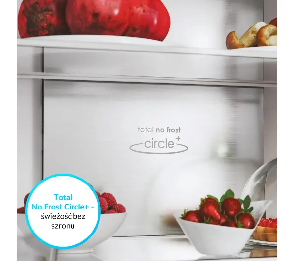 Candy CFQQ5T817EPS Pełny No Frost 181,5cm Inox - TRZECI -55%, ALBO 5-TY ZA 1ZŁ - Kup na Raty - RRSO 0%
