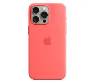 Apple silikonowe z MagSafe do iPhone 15 Pro Max Guawa
