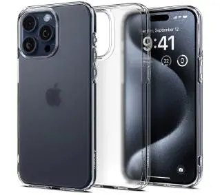 Spigen Ultra Hybrid do iPhone 15 Pro Frost Clear
