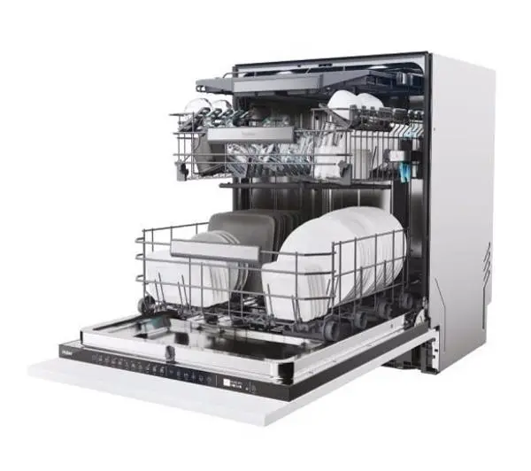 Haier I-Pro Shine Seria 6 XS 4A4M3PB 59,7cm Automatyczne otwieranie drzwi Szuflada na sztućce Zdalne sterowanie - TRZECI -55%, ALBO 5-TY ZA 1ZŁ - Kup na Raty - RRSO 0%