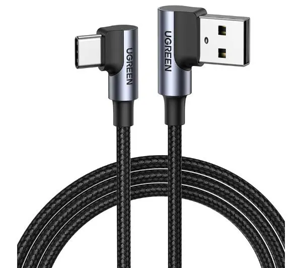 UGREEN USB-C do USB-A 2,0 US176 3A 3m Czarny