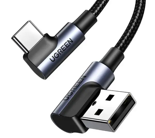 UGREEN USB-C do USB-A 2,0 US176 3A 3m Czarny