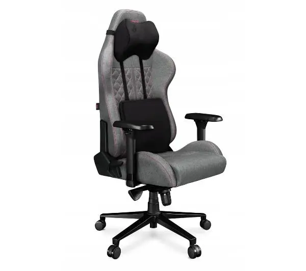 Yumisu 2050 Tkanina Biurowy do 150kg Jasnoszaro-różowy - Kup na Raty - RRSO 0%