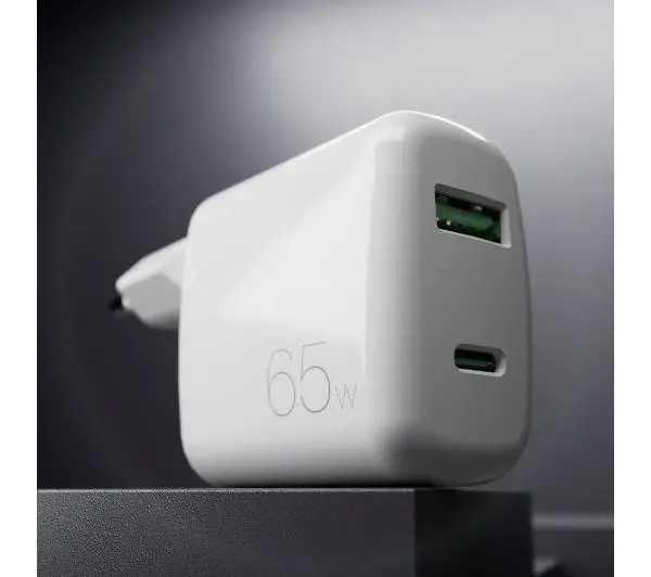 Puro MiniPro GaN USB-C USB 65W PD Biały