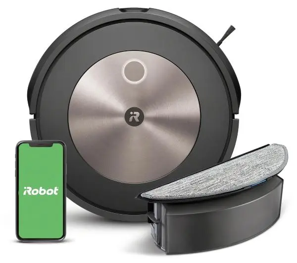 Zdjęcia - Odkurzacz iRobot Roomba Combo j5 Funkcja mopowania Tworzenie mapy pomieszczenia 68dB 