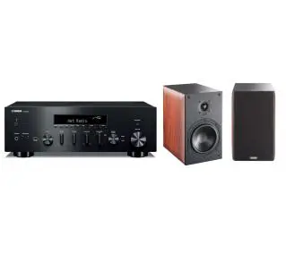 Yamaha R-N600A Czarny, Indiana Line Nota 260 X Orzech - Kup na Raty - RRSO 0%