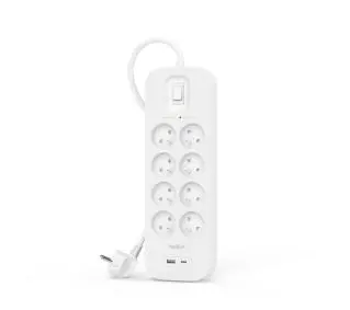 Belkin SRB003CA2M 8 gniazd 2m Biały