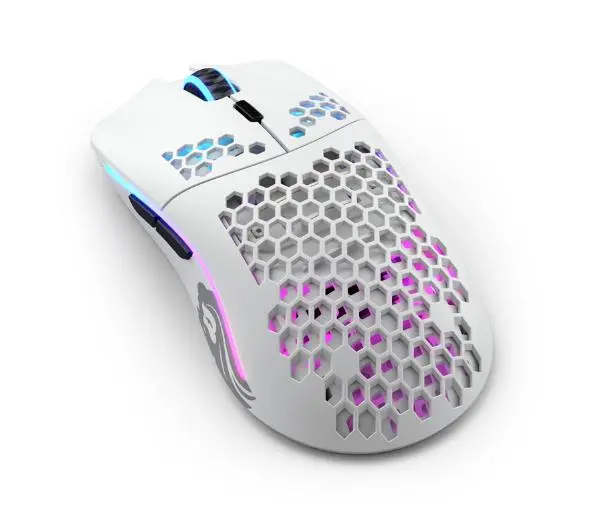 Glorious Model O Wireless Mat Biały