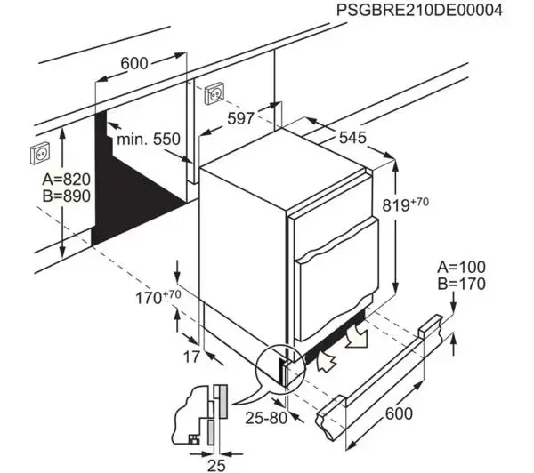 Electrolux LFB3AE82R 81,9cm - TRZECI -55%, ALBO 5-TY ZA 1ZŁ - Kup na Raty - RRSO 0%