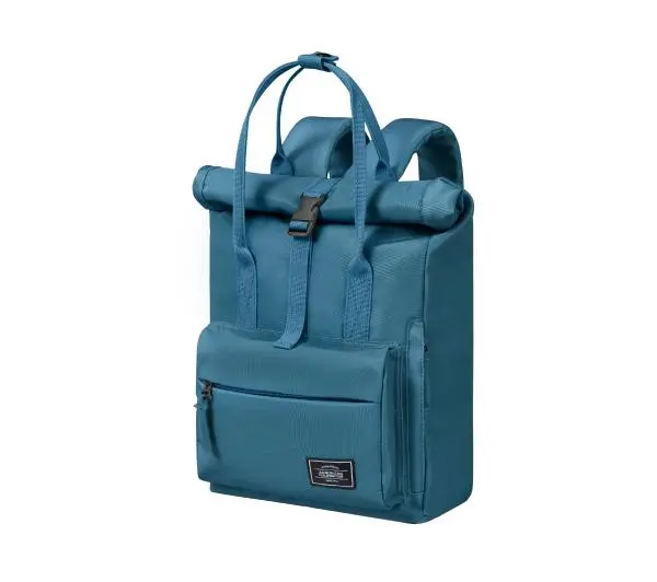 Plecak AMERICAN TOURISTER Urban Groove UG16 City Roll-Top Stone Blue Niebieski