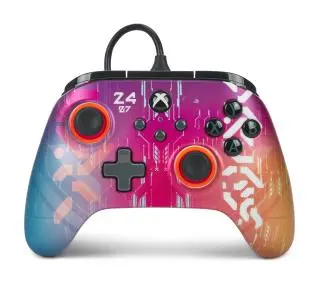 PowerA Advantage Wired Controller Cyber Style do Xbox Series X/S, Xbox One, PC Przewodowy