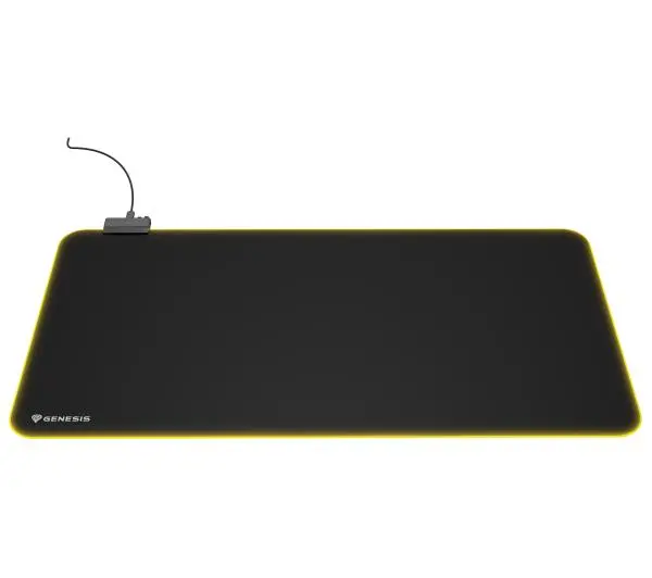 Genesis Boron 500 RGB Logo XXL Czarny