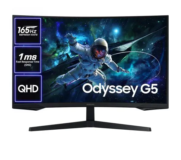 Samsung Odyssey G5 S32CG552EU 32" 2K VA 165Hz 1ms Zakrzywiony Gamingowy