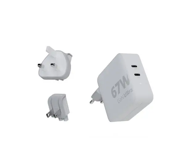 Xtorm GaN 67W + kabel USB-C PD Biały