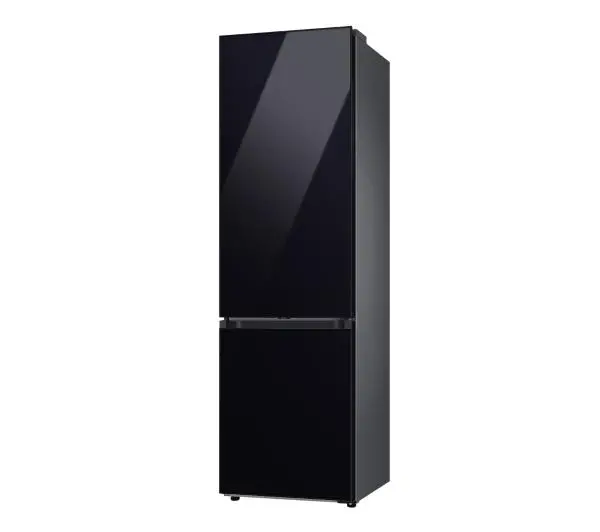 Samsung Bespoke RB38C7B6A22 Funkcje AI Pełny No Frost 203cm Komora świeżości Zdalne sterowanie Czarne szkło - TRZECI -55%, ALBO 5-TY ZA 1ZŁ - Kup na Raty - RRSO 0%