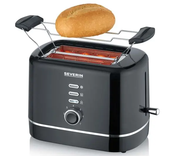 Severin AT 4321 Ruszt do bułek Rozmrażanie 850W