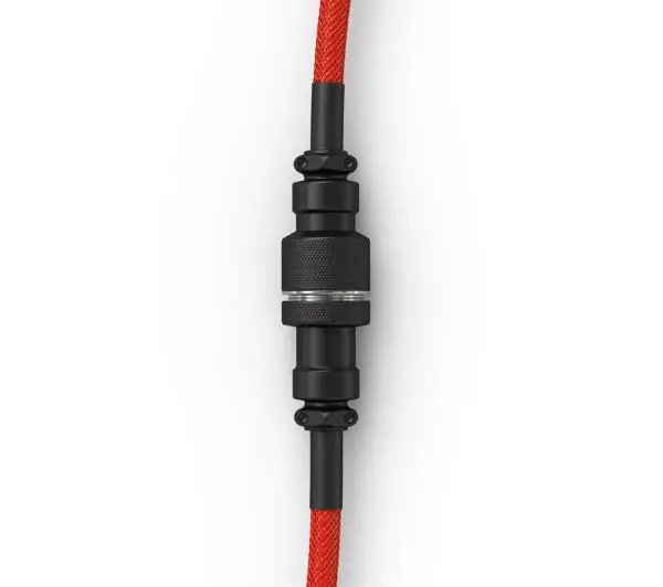 Glorious PC Gaming Race Coil Cable Crimson Red USB-C - USB-A  (GLO-CBL-COIL-RED) Czerwony