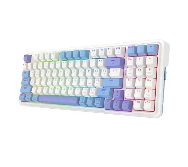 Redragon K664WBP-RGB-PRO Gloria Pro Biało-niebieski