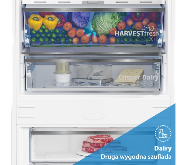 Beko bPro500 B5RCNA365ZXBR Pełny No Frost 186,5cm Komora świeżości Dark Inox - TRZECI -55%, ALBO 5-TY ZA 1ZŁ - Kup na Raty - RRSO 0%