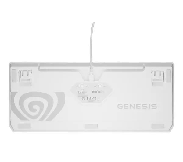 Genesis Thor 230 TKL US RGB Outemu Red Biały