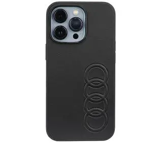 AUDI Synthetic Leather AU-TPUPCIP13P-TT/D1-BK do iPhone 13 Pro Czarny