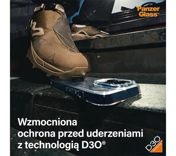 PanzerGlass HardCase do iPhone 15 Plus Przezroczysty