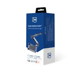 3mk Single Headrest Holder Czarny
