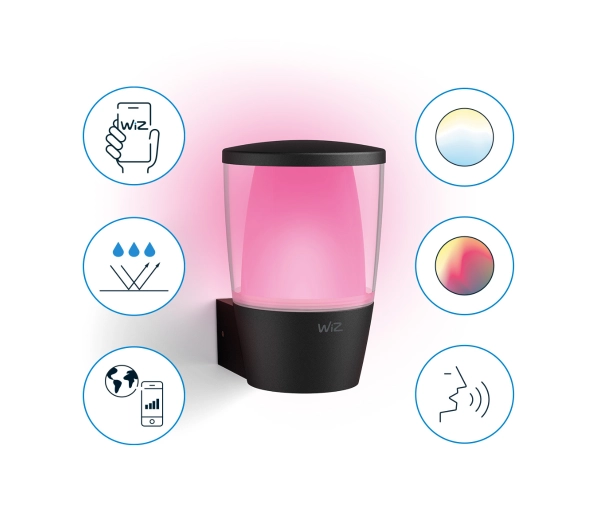 WiZ Elpas Wand 8.5W Czarny - Kup na Raty - RRSO 0%