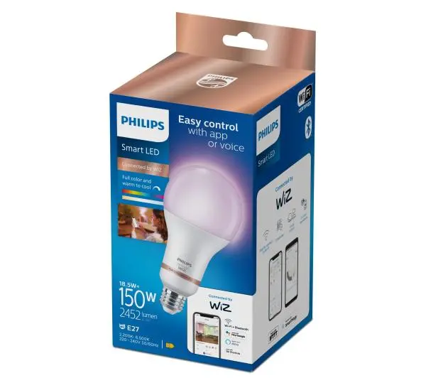 Philips Smart E27 A80 18,5 W 150 W RGB