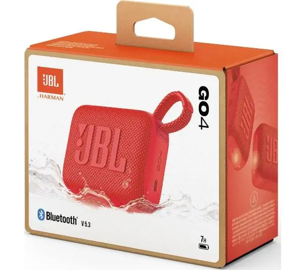 JBL GO 4 4,2W Czerwony