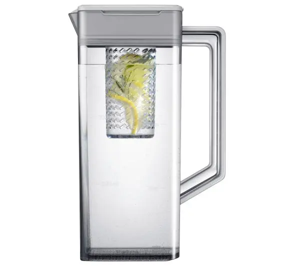 Samsung RF65DB960E22 Funkcje AI Pełny No Frost 185,3cm Dystrybutor wody Zdalne sterowanie Czarne szkło - Kup na Raty - RRSO 0%