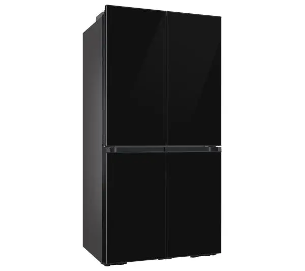 Samsung RF65DB960E22 Funkcje AI Pełny No Frost 185,3cm Dystrybutor wody Zdalne sterowanie Czarne szkło - Kup na Raty - RRSO 0%