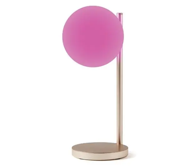 Lexon Bubble LED z ładowarką indukcyjną 15W LH70D Złoty