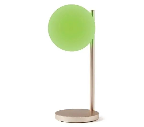 Lexon Bubble LED z ładowarką indukcyjną 15W LH70D Złoty