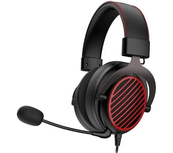 Redragon H540 Luna Nauszne Czarno-czerwony