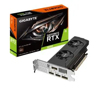 Gigabyte GeForce RTX 3050 OC Low Profile 6GB GDDR6 96bit DLSS - Kup na Raty - RRSO 0%