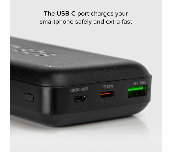 SBS TTBB20000PD20K 20000mAh 20W Czarny