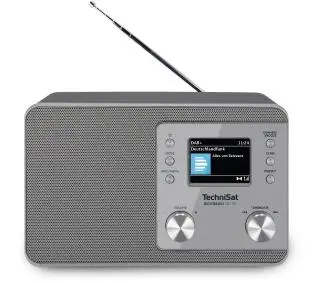 TechniSat DigitRadio 307 BT Radio FM DAB+ Bluetooth Srebrny - Kup na Raty - RRSO 0%