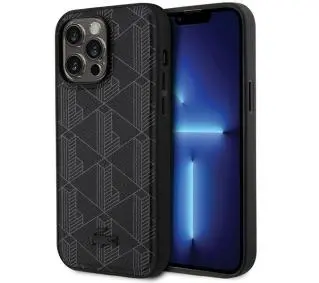 Lacoste LCHMP15XPBSK Hardcase Blend Monogram MagSafe do iPhone 15 Pro Max Czarny - TRZECI -55%, ALBO 5-TY ZA 1ZŁ